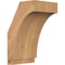 Ekena Millwork 5 1/2"W x 6"D x 10"H Imperial Smooth Knee Brace, Western Red Cedar BRC06X06X10IMP00SWR - alternate 1
